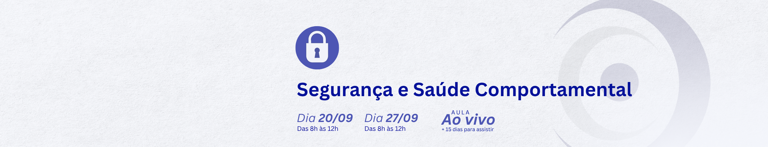 Segurança e Saúde Comportamental 