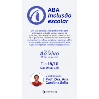 ABA - Inclusão Escolar