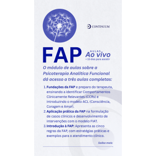 FAP - Psicoterapia Analítica Funcional